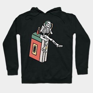 Music and Skull, Music and Skeleton, Musician Hoodie